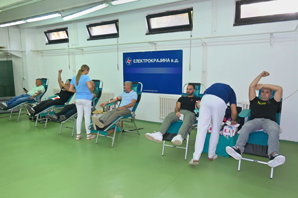 Електричари и студенти дали 80 доза крви